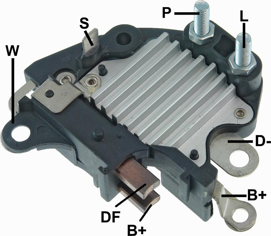 GAUSS GA132 - Regulator, alternator allinparts.ro