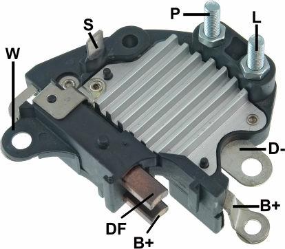 GAUSS GA132 - Regulator, alternator - allinparts.ro