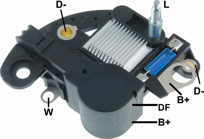 GAUSS GA129 - Regulator, alternator allinparts.ro
