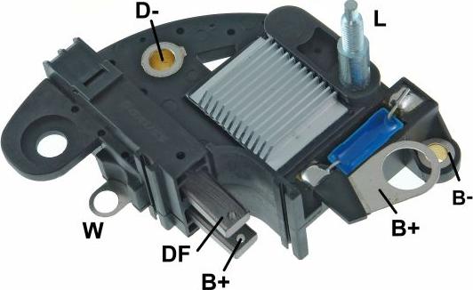 GAUSS GA121 - Regulator, alternator allinparts.ro