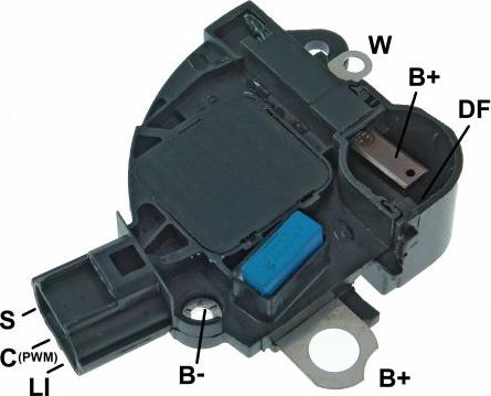 GAUSS GA123 - Regulator, alternator allinparts.ro