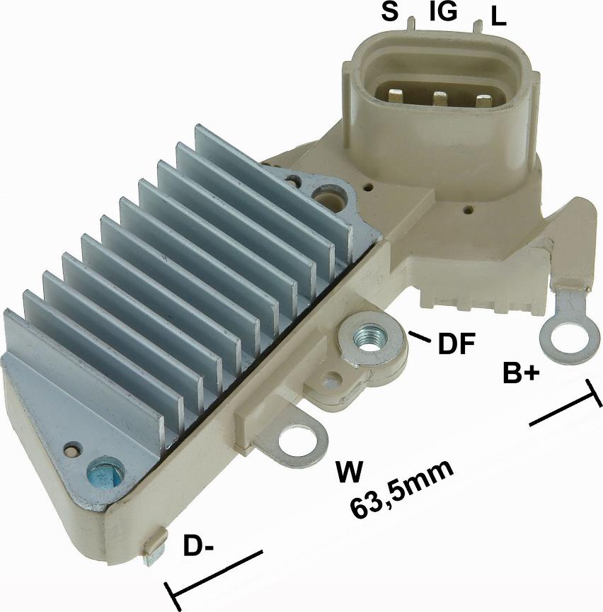 GAUSS GA852 - Regulator, alternator - allinparts.ro