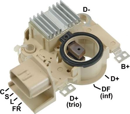 GAUSS GA806 - Regulator, alternator - allinparts.ro