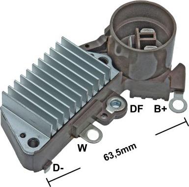 GAUSS GA826 - Regulator, alternator - allinparts.ro