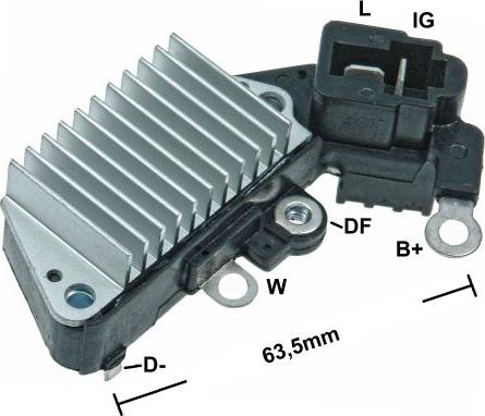 GAUSS GA823 - Regulator, alternator - allinparts.ro