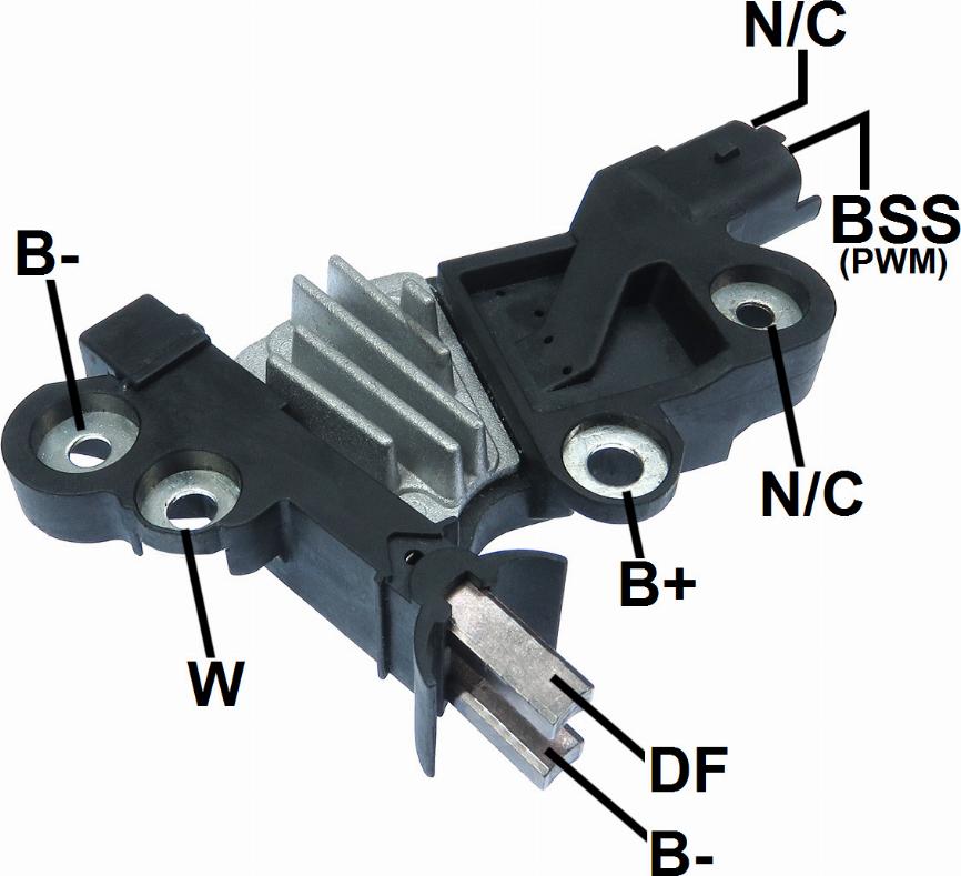 GAUSS GA349 - Regulator, alternator allinparts.ro