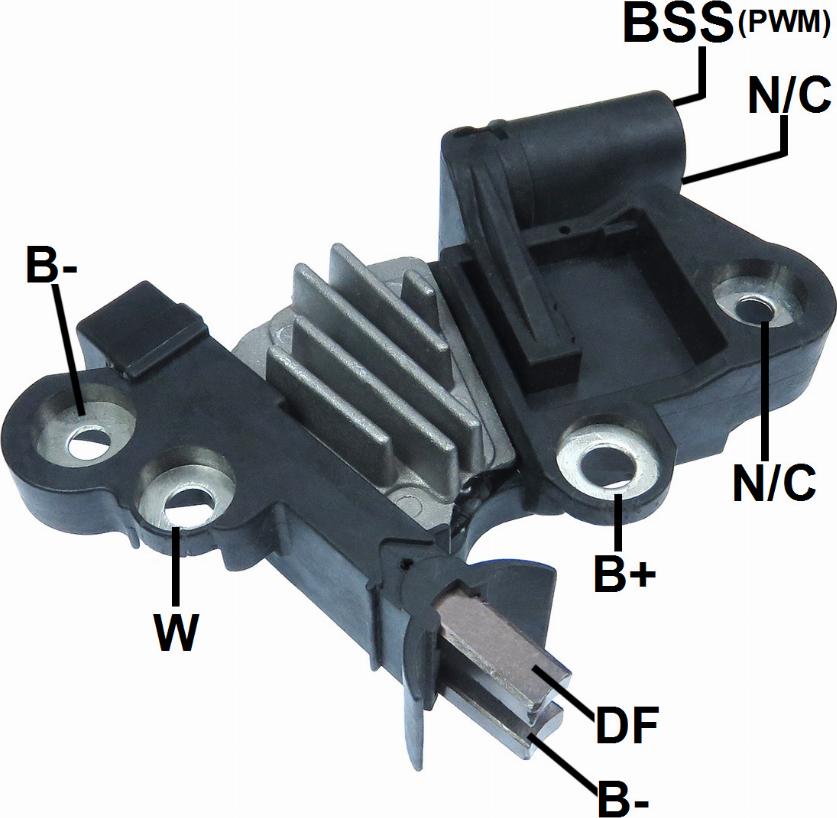 GAUSS GA348 - Regulator, alternator - allinparts.ro
