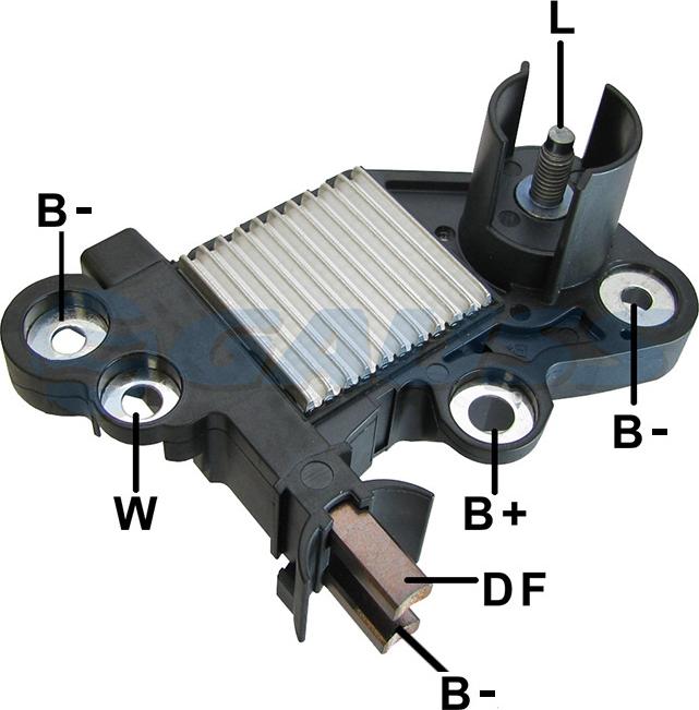 GAUSS GA342 - Regulator, alternator allinparts.ro