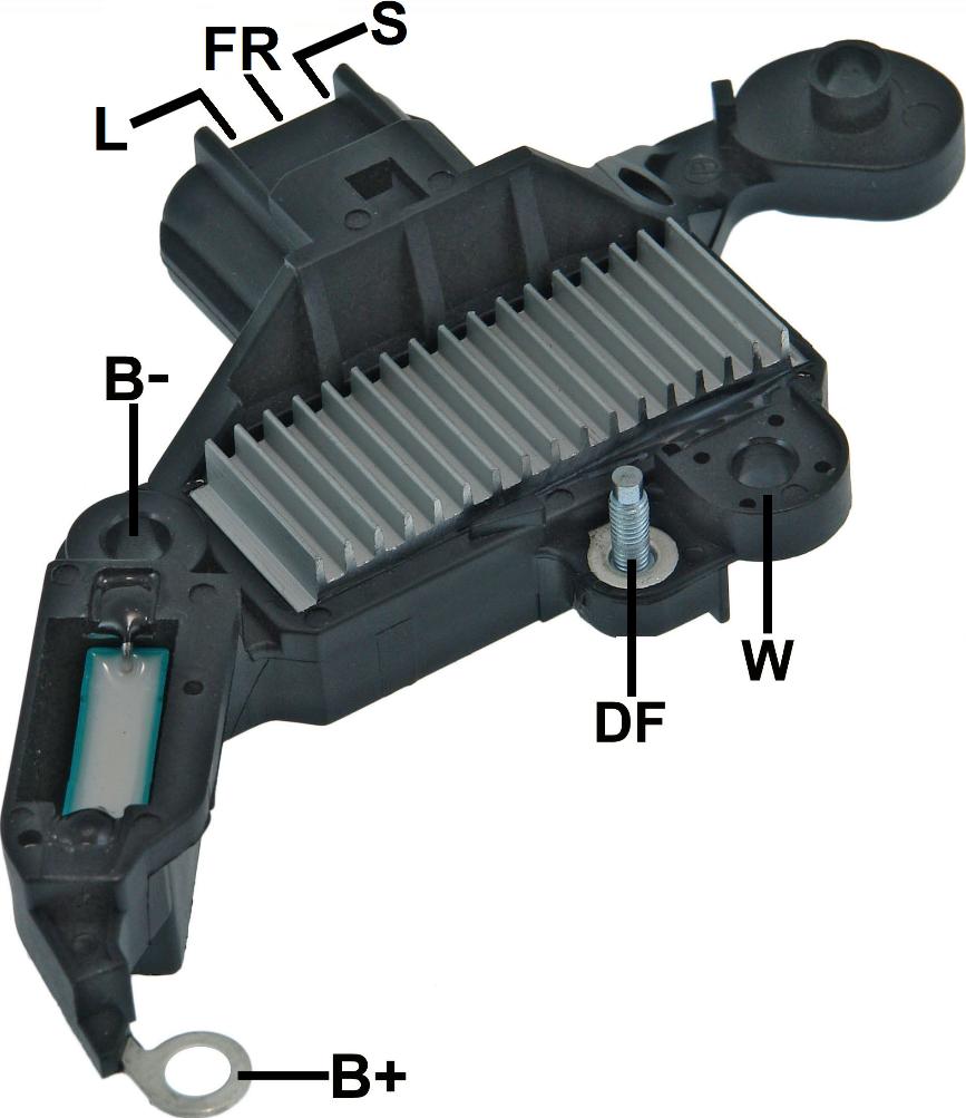 GAUSS GA355 - Regulator, alternator allinparts.ro