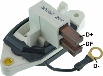 GAUSS GA365 - Regulator, alternator - allinparts.ro