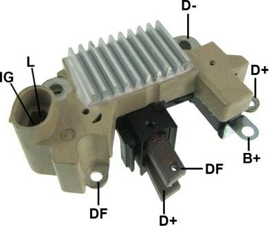 GAUSS GA263 - Regulator, alternator allinparts.ro