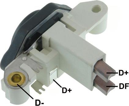 GAUSS GA208 - Regulator, alternator allinparts.ro