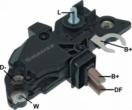 GAUSS GA282 - Regulator, alternator allinparts.ro