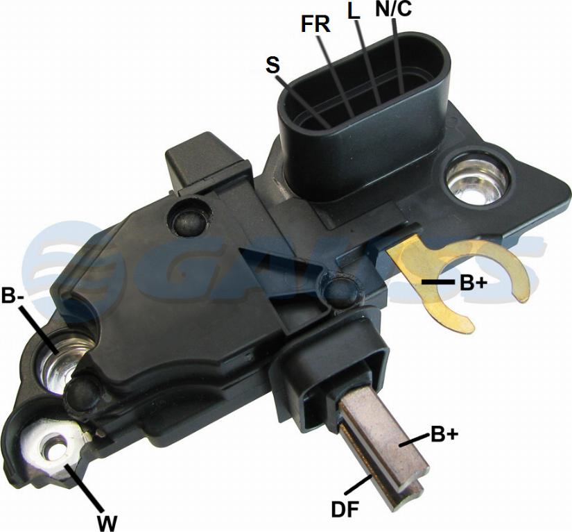 GAUSS GA238 - Regulator, alternator - allinparts.ro