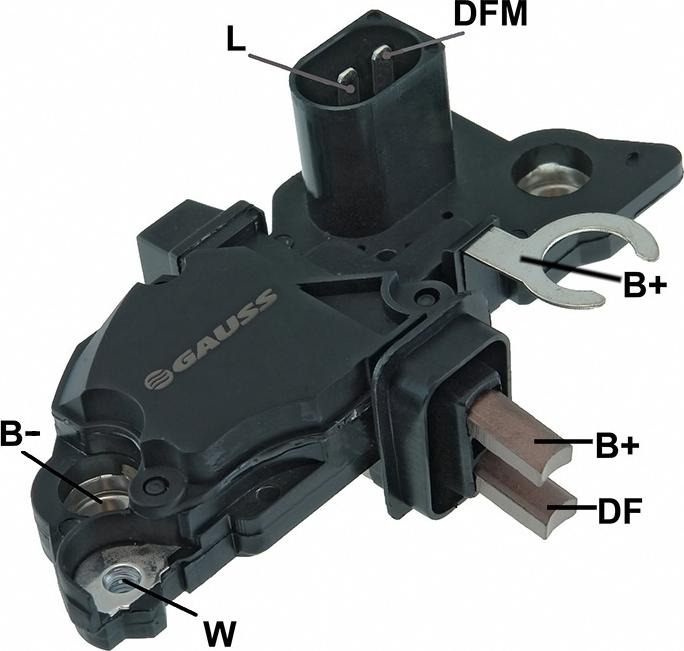 GAUSS GA261 - Regulator, alternator allinparts.ro