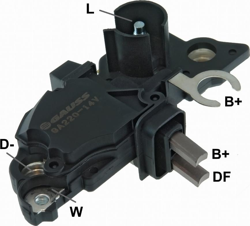GAUSS GA220 - Regulator, alternator allinparts.ro