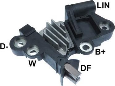 GAUSS GA361 - Regulator, alternator allinparts.ro