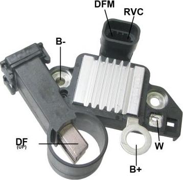GAUSS GA712 - Regulator, alternator allinparts.ro