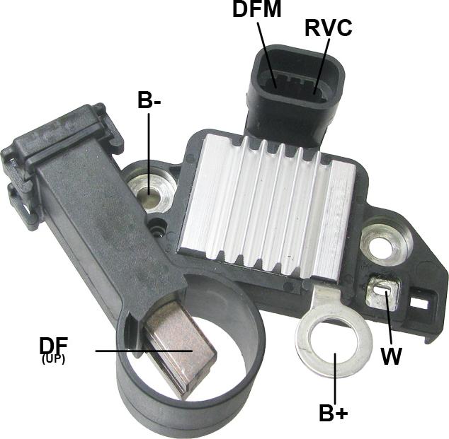 GAUSS GA712 - Regulator, alternator allinparts.ro