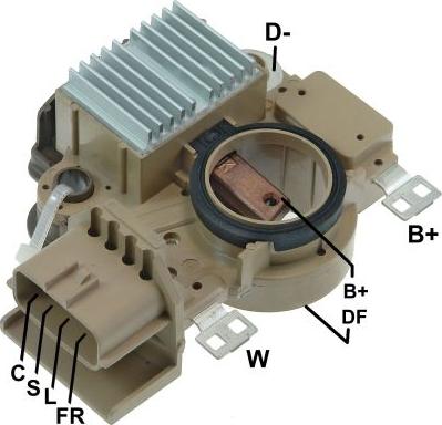 GAUSS GA780 - Regulator, alternator - allinparts.ro