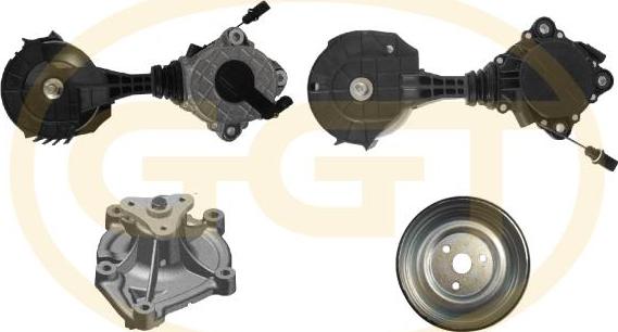 GGT KPA20174T - Pompa apa + Set curea transmisie cu caneluri allinparts.ro