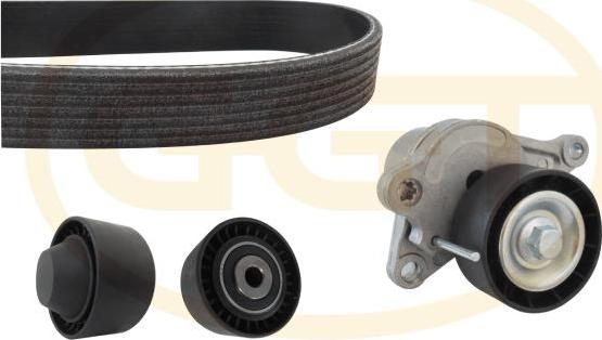 GGT KSPA206A - Set curea de distributie allinparts.ro