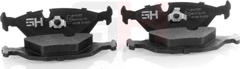 GH GH-411509 - Set placute frana,frana disc allinparts.ro