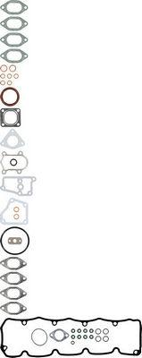 Glaser D36266-01 - Set garnituri, chiulasa - allinparts.ro
