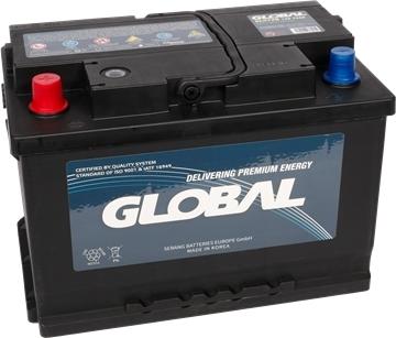 GLOBAL GL072B - Baterie de pornire allinparts.ro