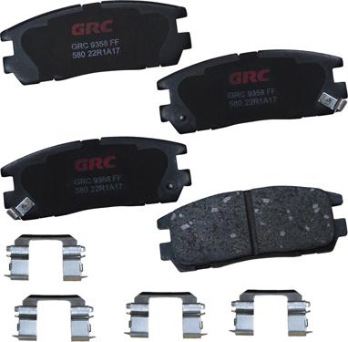 GRC GCD580 - Set placute frana,frana disc allinparts.ro