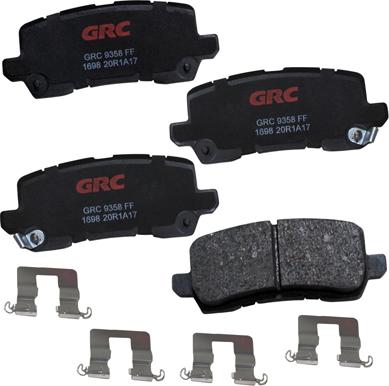 GRC GCD1698 - Set placute frana,frana disc - allinparts.ro