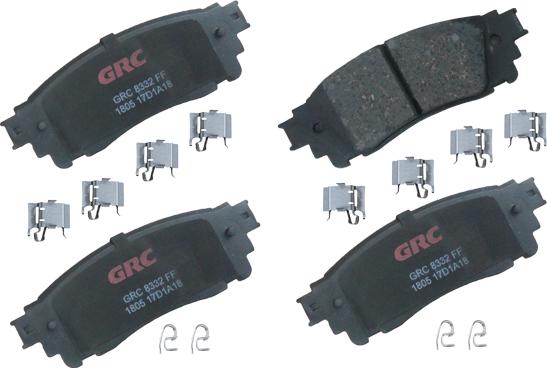 GRC GCD1805 - Set placute frana,frana disc - allinparts.ro