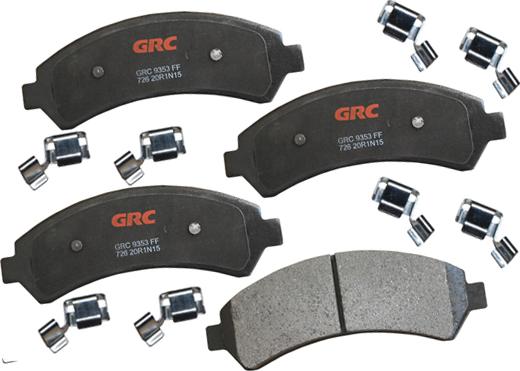 GRC GMD726 - Set placute frana,frana disc - allinparts.ro