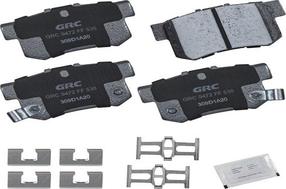 GRC GPRD536 - Set placute frana,frana disc - allinparts.ro