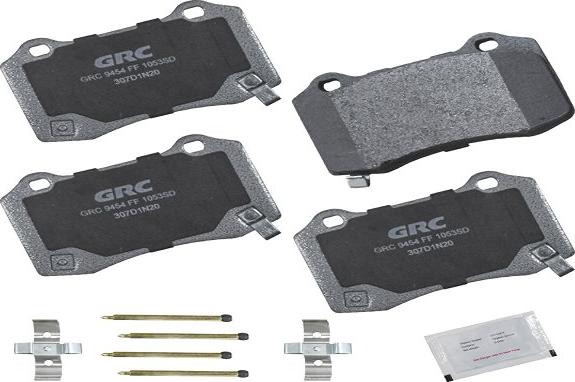 GRC GPRD1053SD - Set placute frana,frana disc - allinparts.ro