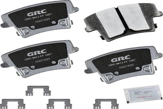 GRC GPRD1057 - Set placute frana,frana disc - allinparts.ro