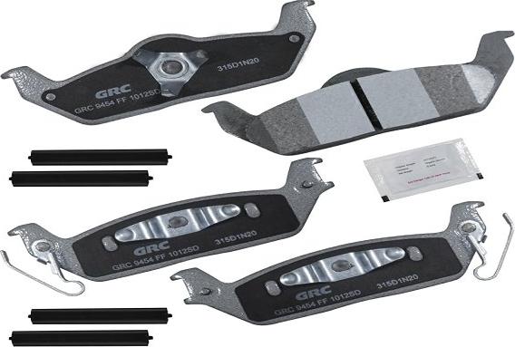 GRC GPRD1012SD - Set placute frana,frana disc - allinparts.ro