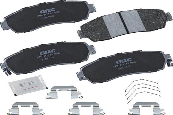 GRC GPRD1089 - Set placute frana,frana disc - allinparts.ro