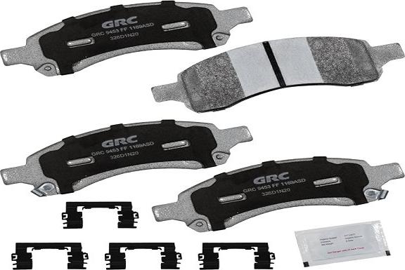 GRC GPRD1169ASD - Set placute frana,frana disc allinparts.ro