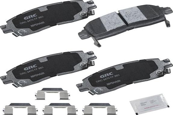 GRC GPRD883 - Set placute frana,frana disc allinparts.ro