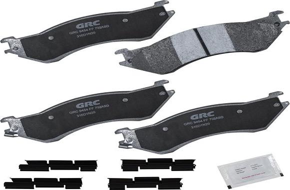 GRC GPRD702ASD - Set placute frana,frana disc allinparts.ro