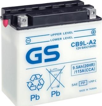GS GS-CB9L-A2 - Baterie de pornire allinparts.ro