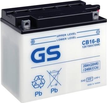GS GS-CB16-B - Baterie de pornire allinparts.ro