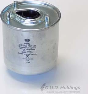 GUD MP43 - Filtru combustibil - allinparts.ro
