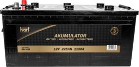 Hart 564 498 - Baterie de pornire allinparts.ro