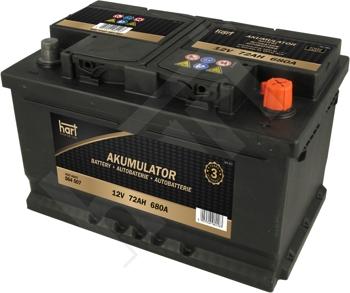 Hart 564 507 - Baterie de pornire allinparts.ro