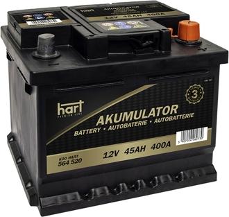 Hart 564 520 - Baterie de pornire allinparts.ro