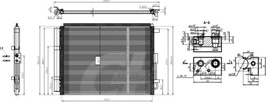 Hart 615 000 - Condensator, climatizare allinparts.ro