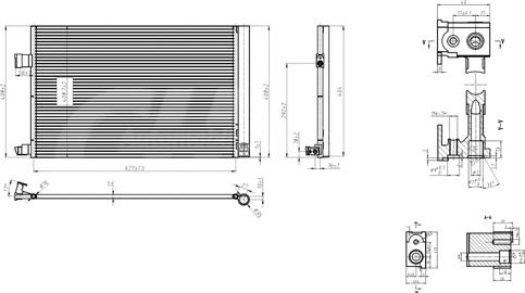 Hart 636 943 - Condensator, climatizare allinparts.ro