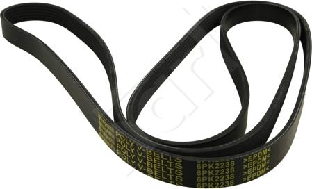 Hart 368 987 - Curea transmisie cu caneluri allinparts.ro